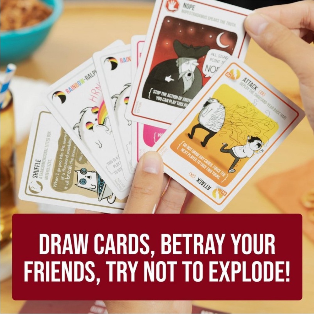 Exploding Kittens Brand New Card Game - Picture 5 of 10